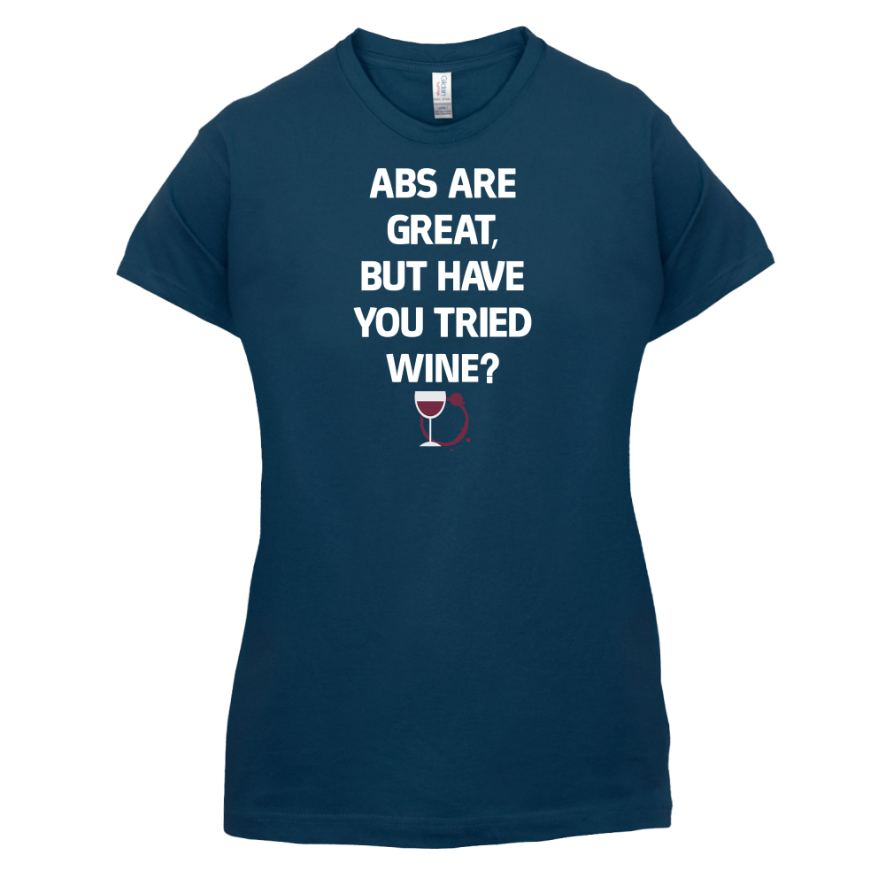 Abs Are Great, Wine T Shirt