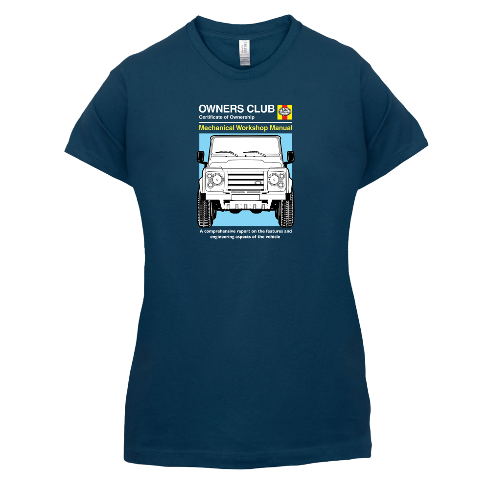 Car Owners Manual Land Rover T Shirt