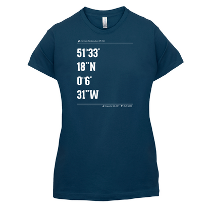 Stadium Coordinates Gunners T Shirt