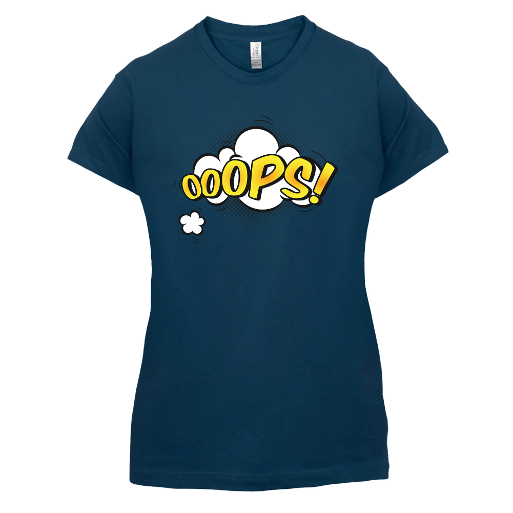 Oops! Word Art T Shirt