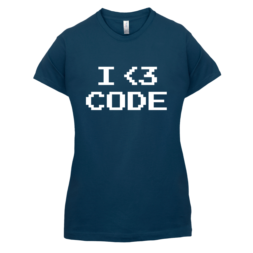 I Heart Code T Shirt