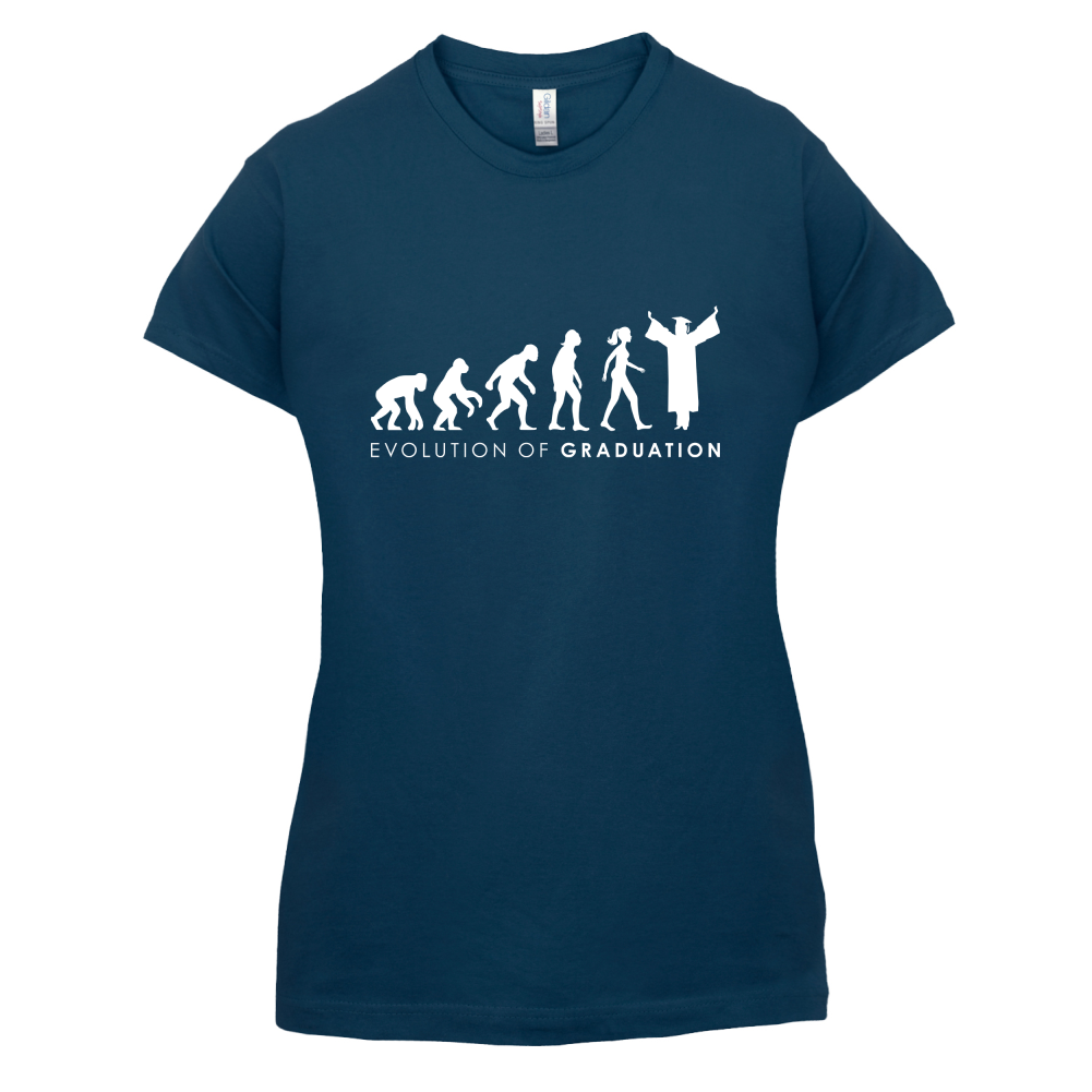 Evolution Of Woman Graduation T Shirt