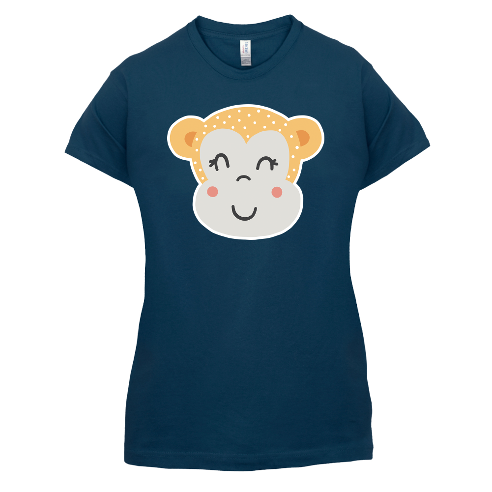 Smiley Face Monkey  T Shirt