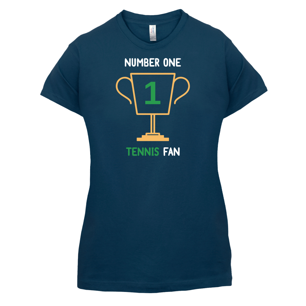 Number 1 Tennis Fan T Shirt
