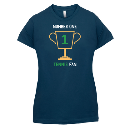 Number 1 Tennis Fan T Shirt