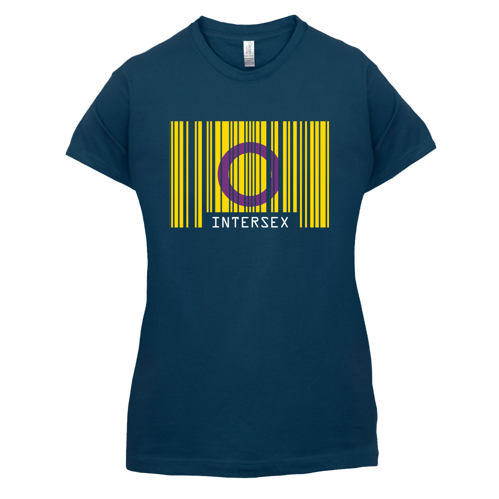 LGBT Barcode Flags - Intersex T Shirt