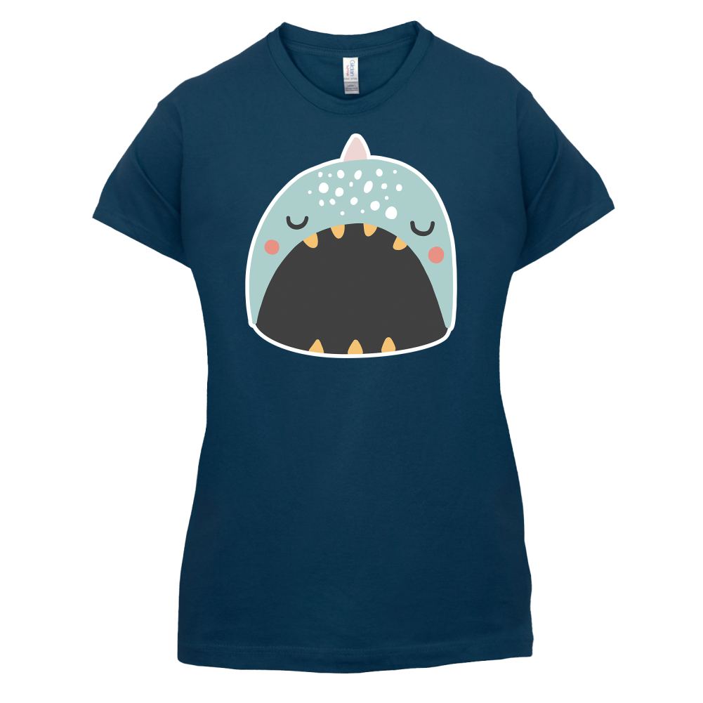 Smiley Face Narwhal T Shirt