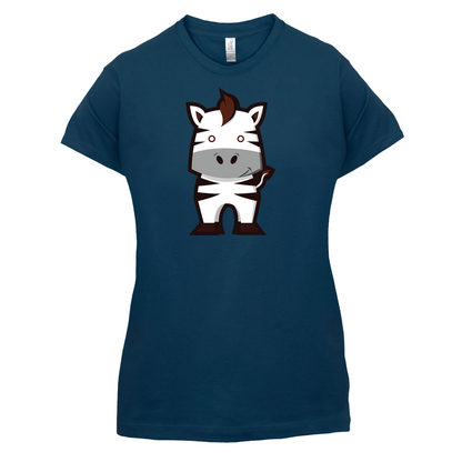 Cute Zebra Kids T Shirt