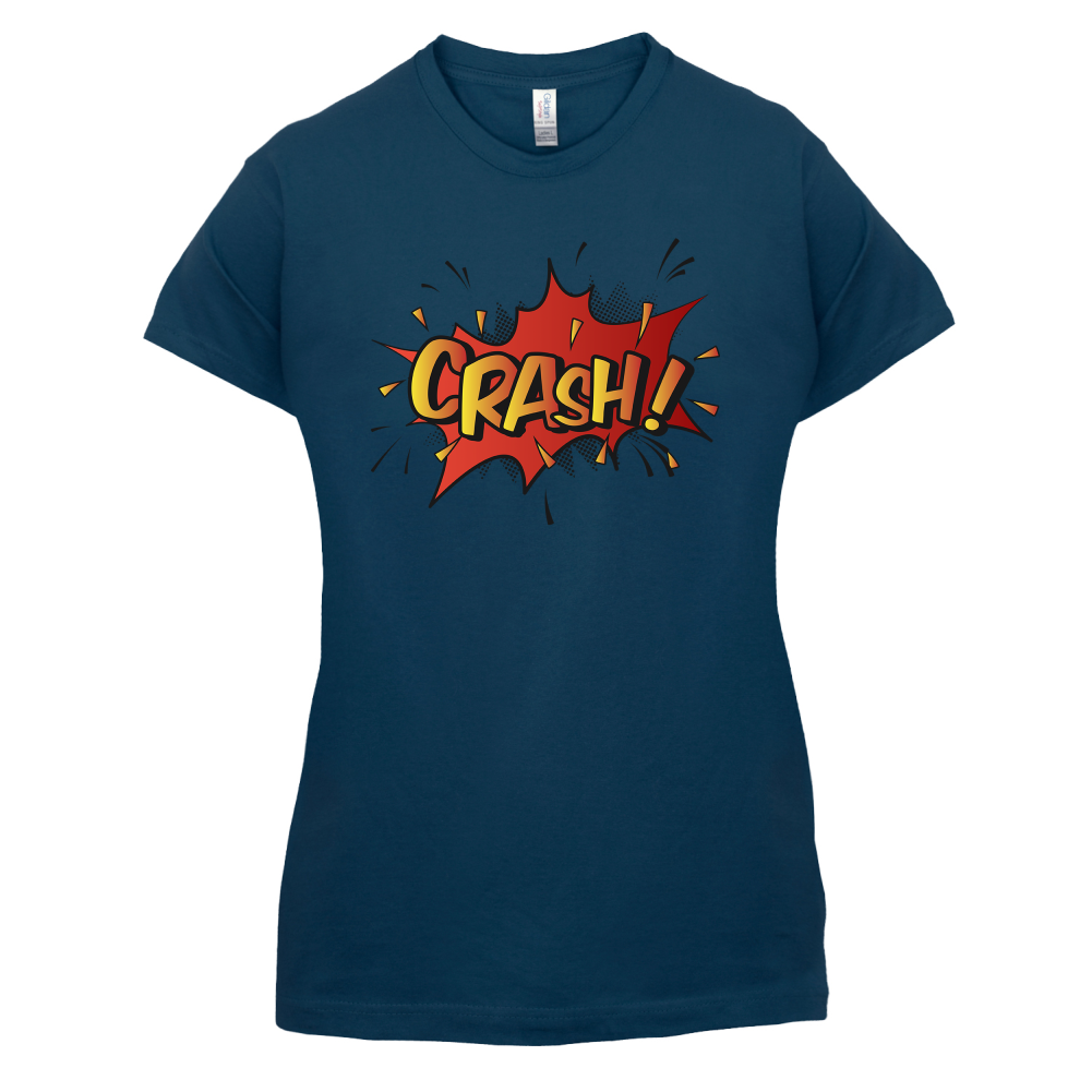 CRASH! Word Art T Shirt