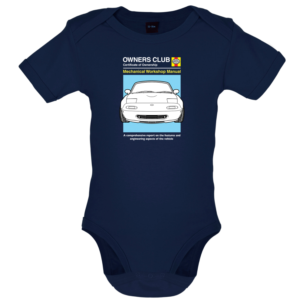 Car Owners Manual MX-5 Baby T Shirt