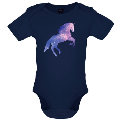 Galaxy Horse Baby T Shirt