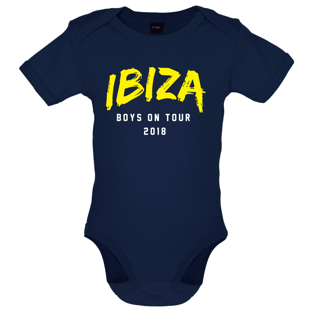 Boys On Tour Ibiza Baby T Shirt