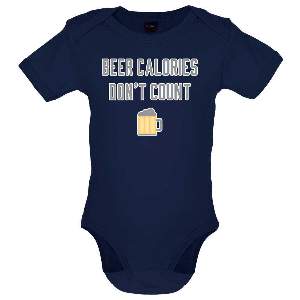 Beer Calories Dont Count  Baby T Shirt