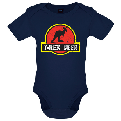 T-Rex Deer Baby T Shirt