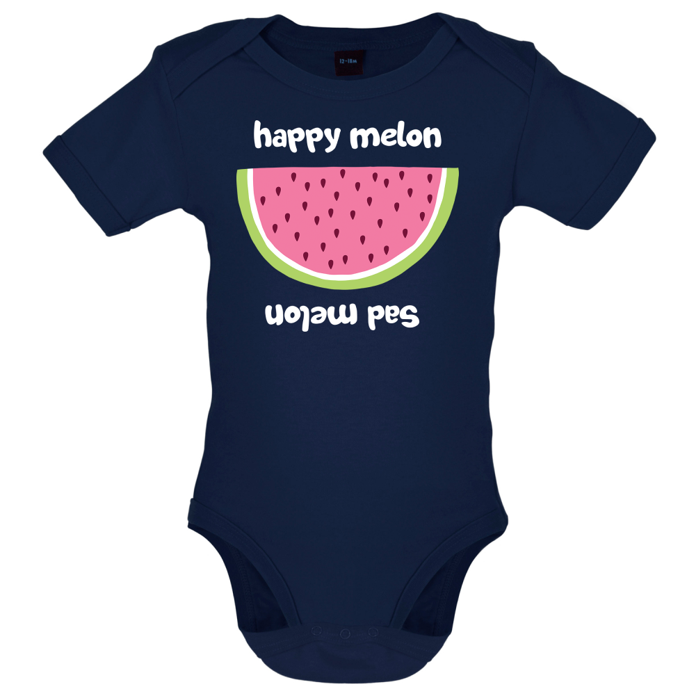 Happy Melon Sad Melon Baby T Shirt