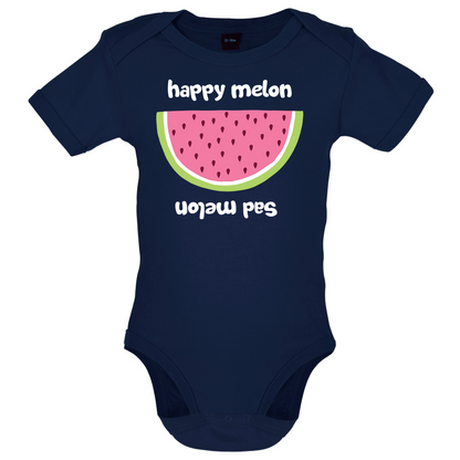 Happy Melon Sad Melon Baby T Shirt