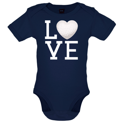 I Love Golf Baby T Shirt