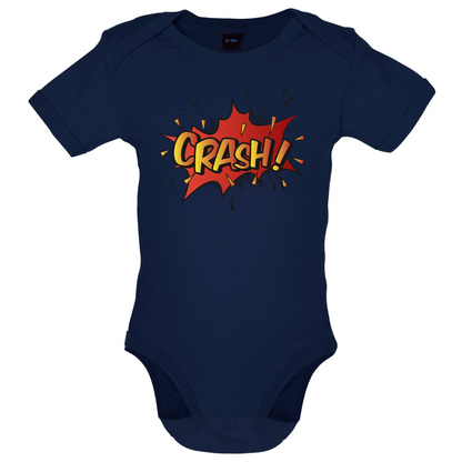CRASH! Word Art Baby T Shirt