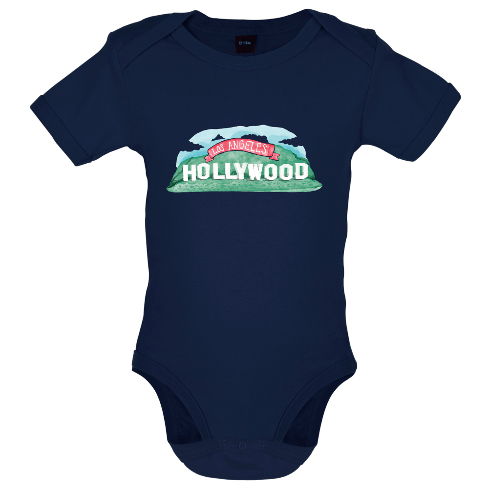 Hollywood Sign Baby T Shirt