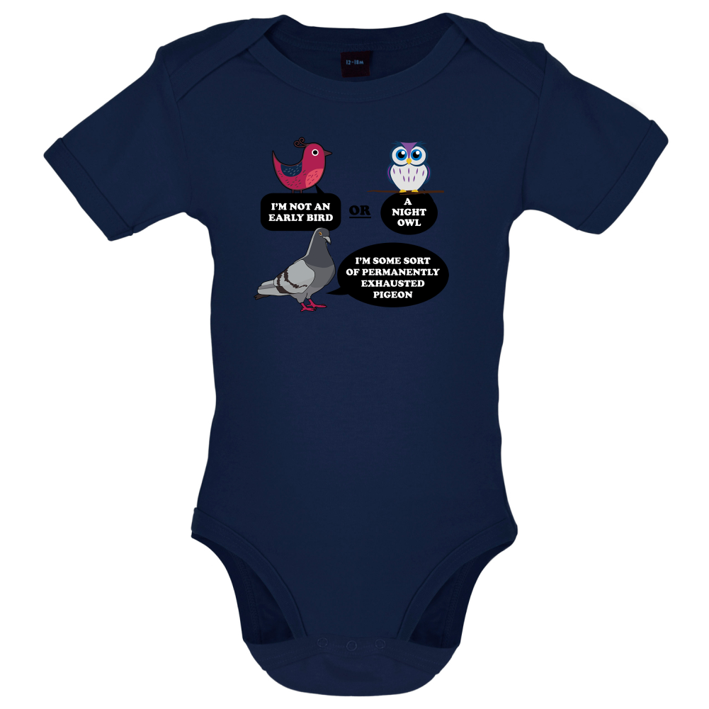 Not An Early Bird Baby T Shirt