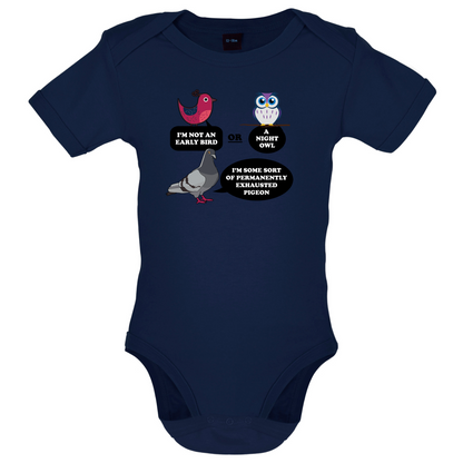 Not An Early Bird Baby T Shirt