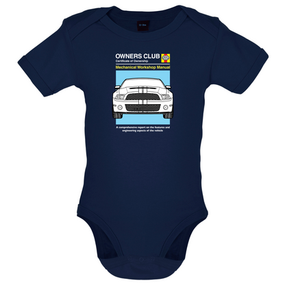 Car Owners Manual Mustang Mustang Baby T Shirt