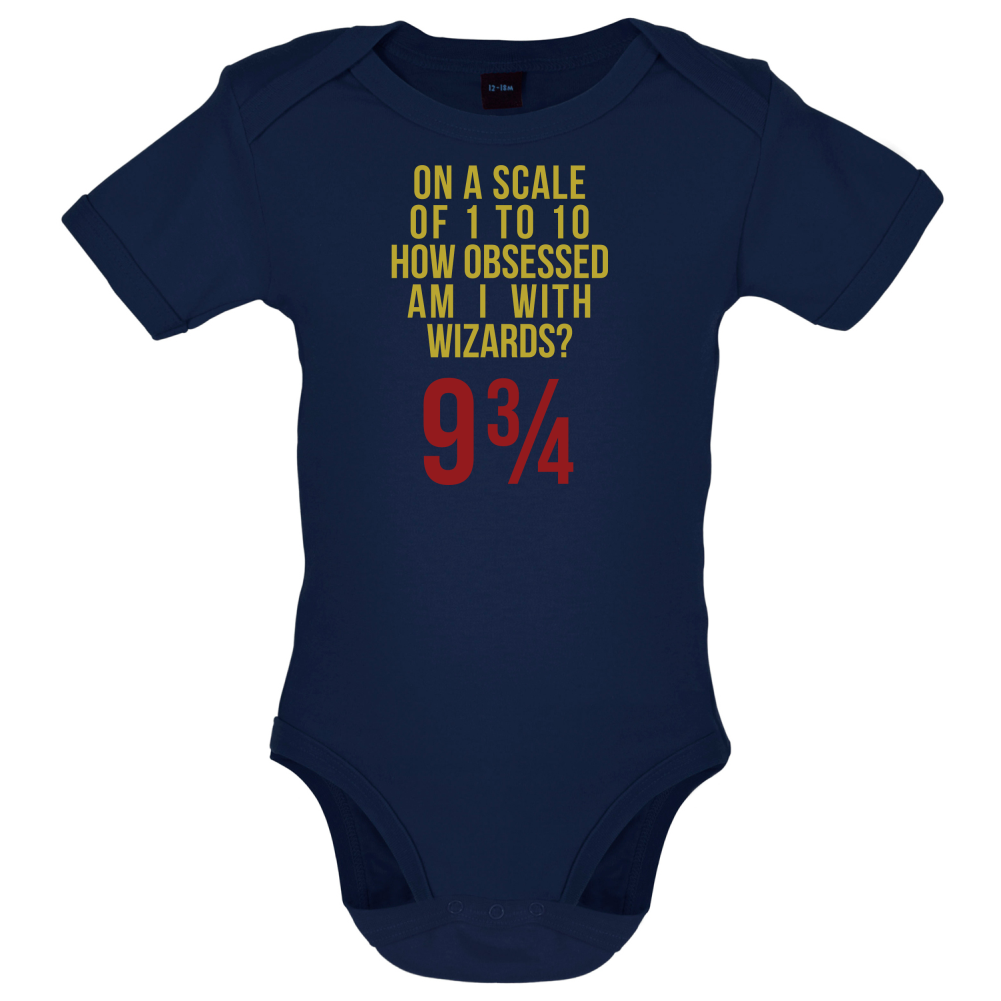 Obsessed With Wizards Baby T Shirt