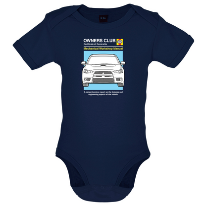 Car Owners Manual Evo Baby T Shirt