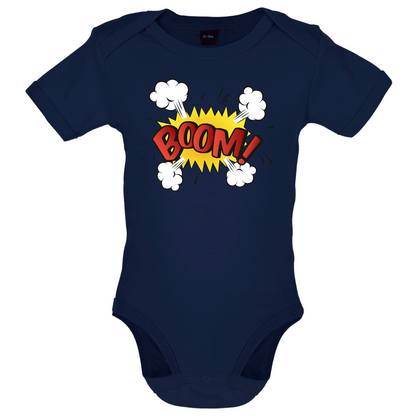 BOOM! Word Art Baby T Shirt