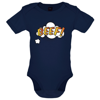 BEEF Word Art Baby T Shirt
