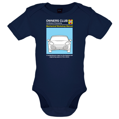 Car Owners Manual 987 Baby T Shirt