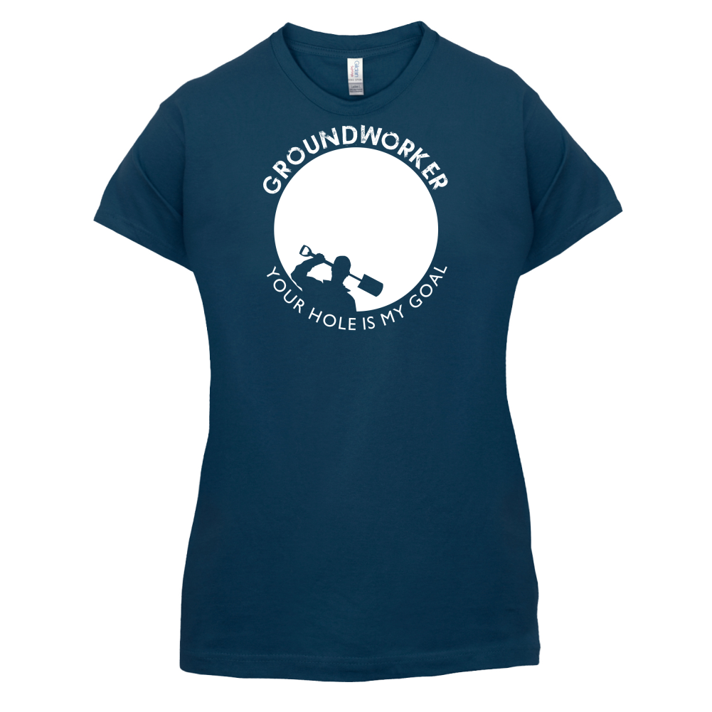 Groundworker Your Hole - My Goal T Shirt