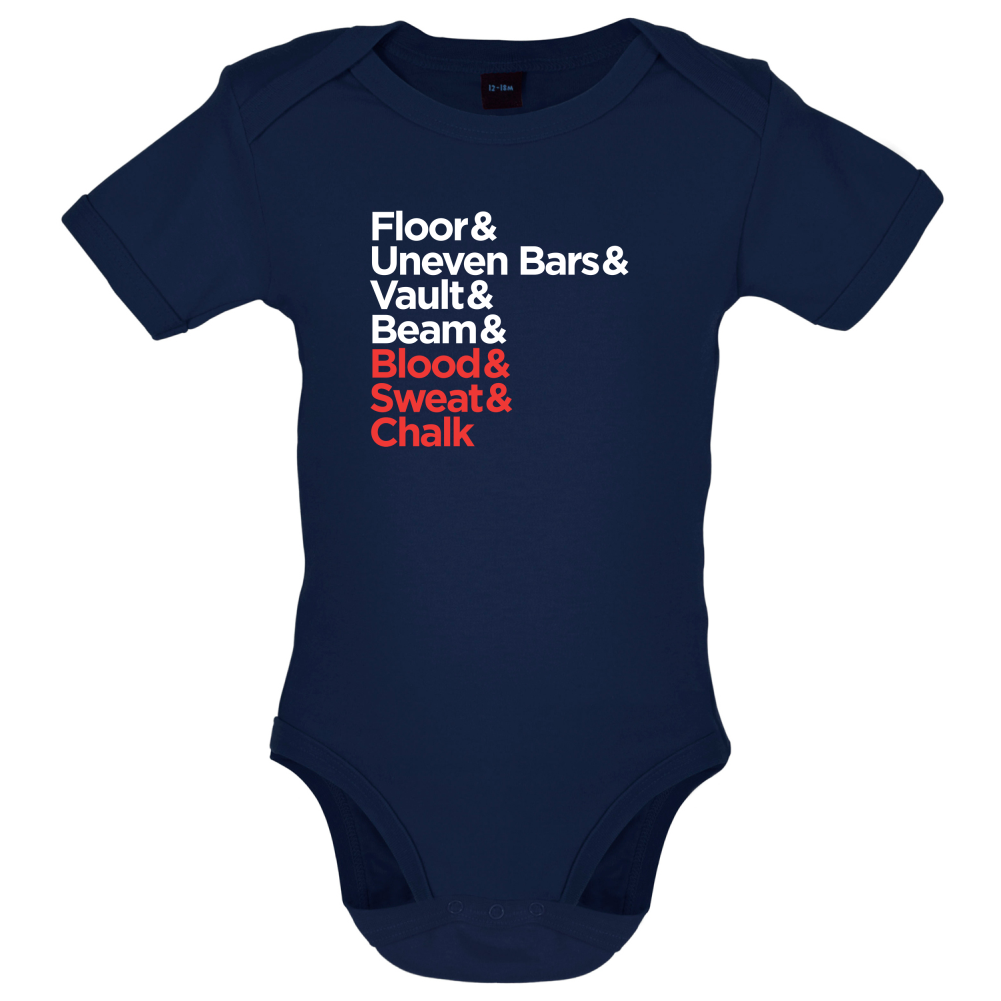 Blood Sweat And Chalk Baby T Shirt