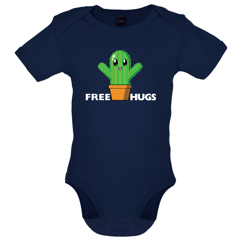 Free Cactus Hugs Baby T Shirt