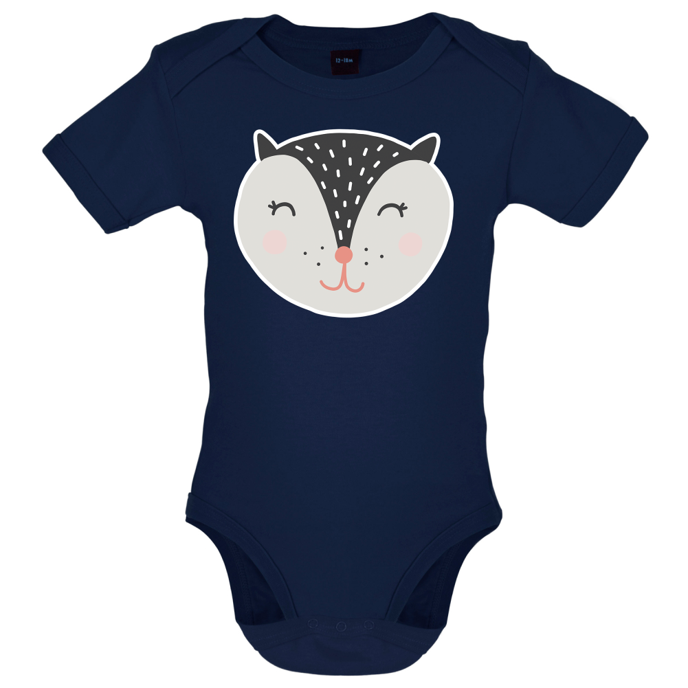 Smiley Face Badger Mrs T Shirt