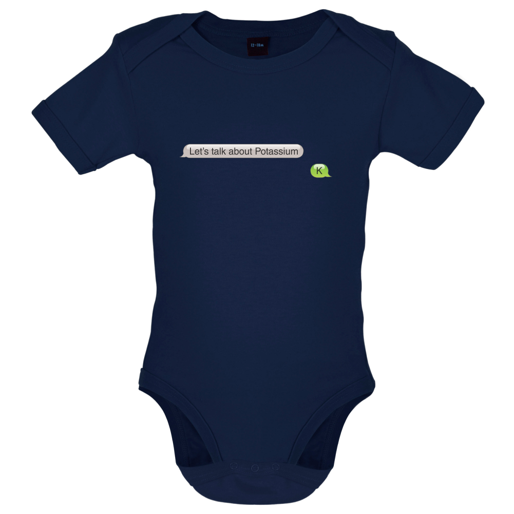 Let's Talk Potassium Baby T Shirt
