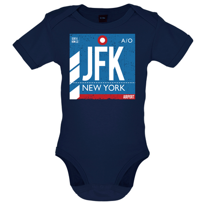 New York Airport Baby T Shirt