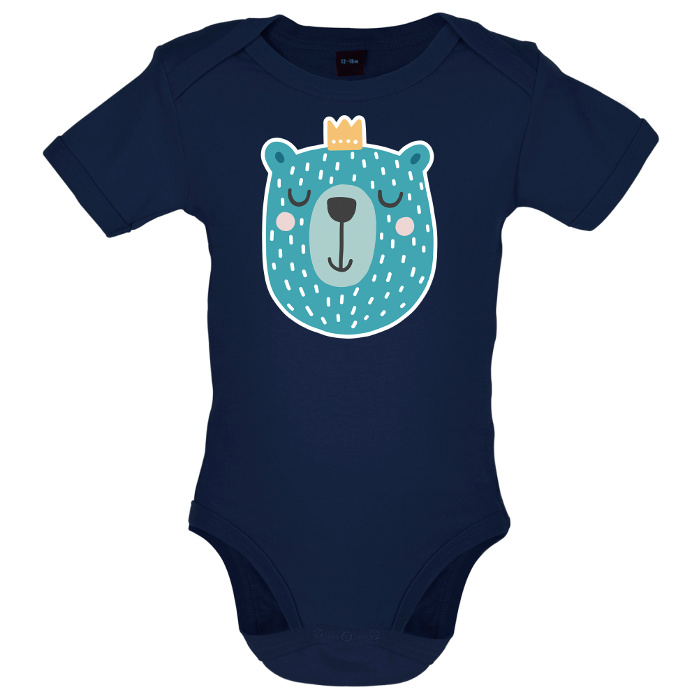 Smiley Face Bear Baby T Shirt