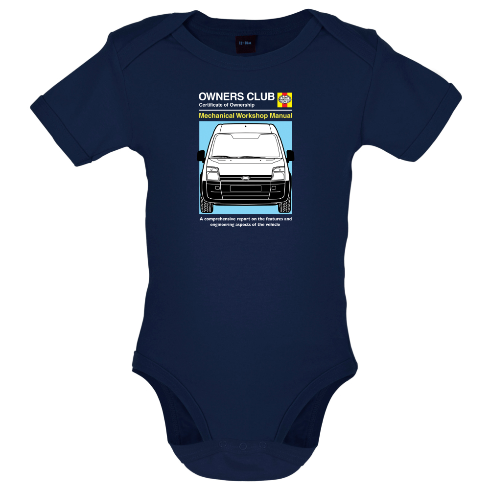 Car Owners Manual Ford Transit Baby T Shirt