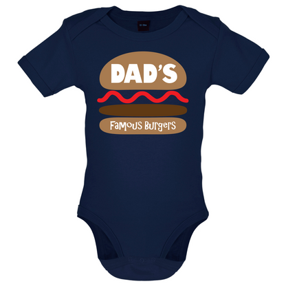 Dad's Famous Burgers Baby T Shirt