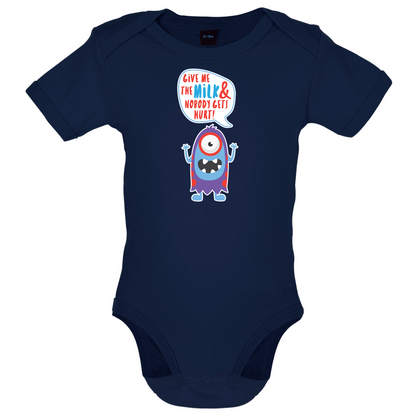 Give Me The Milk Baby T Shirt