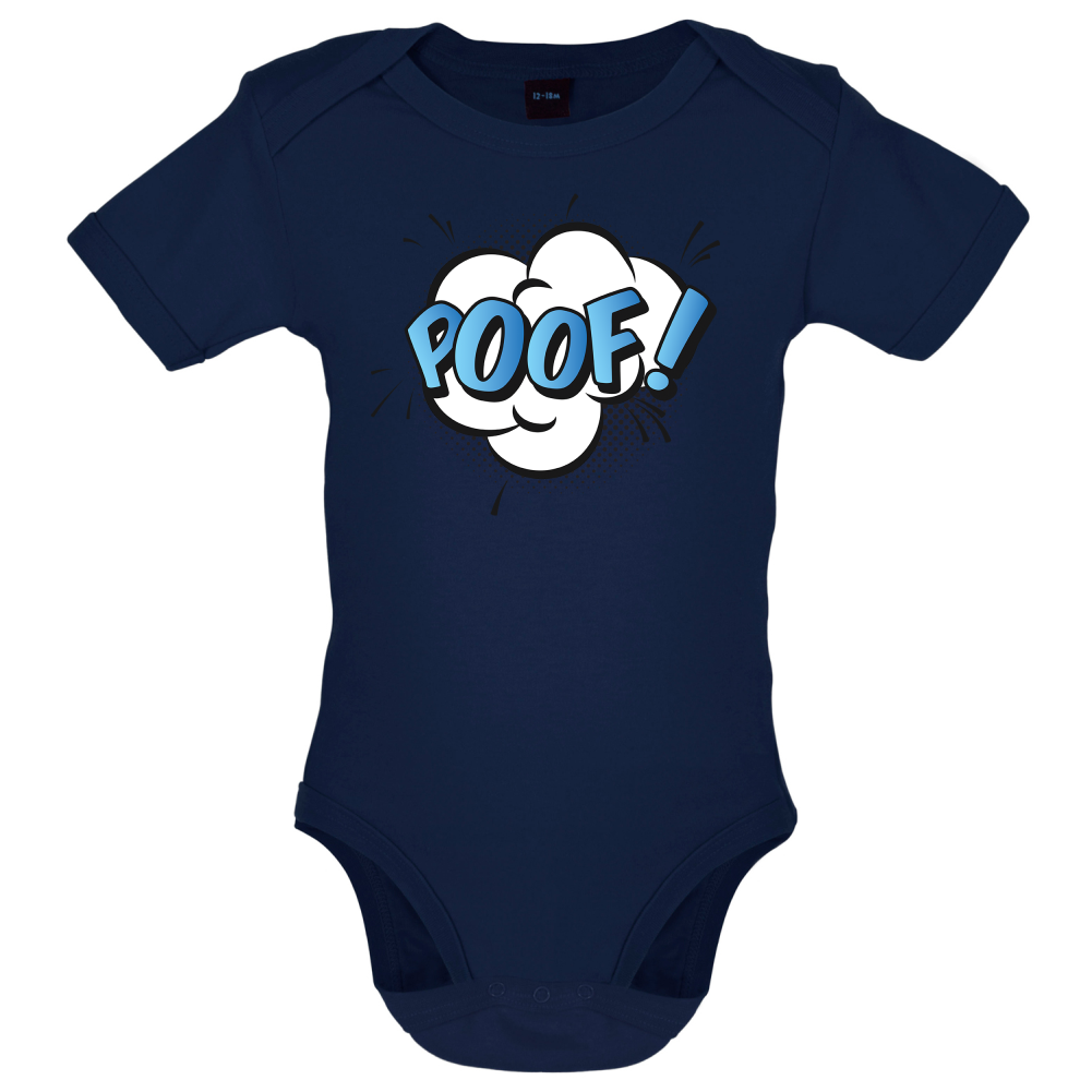 Poof! Word Art Baby T Shirt