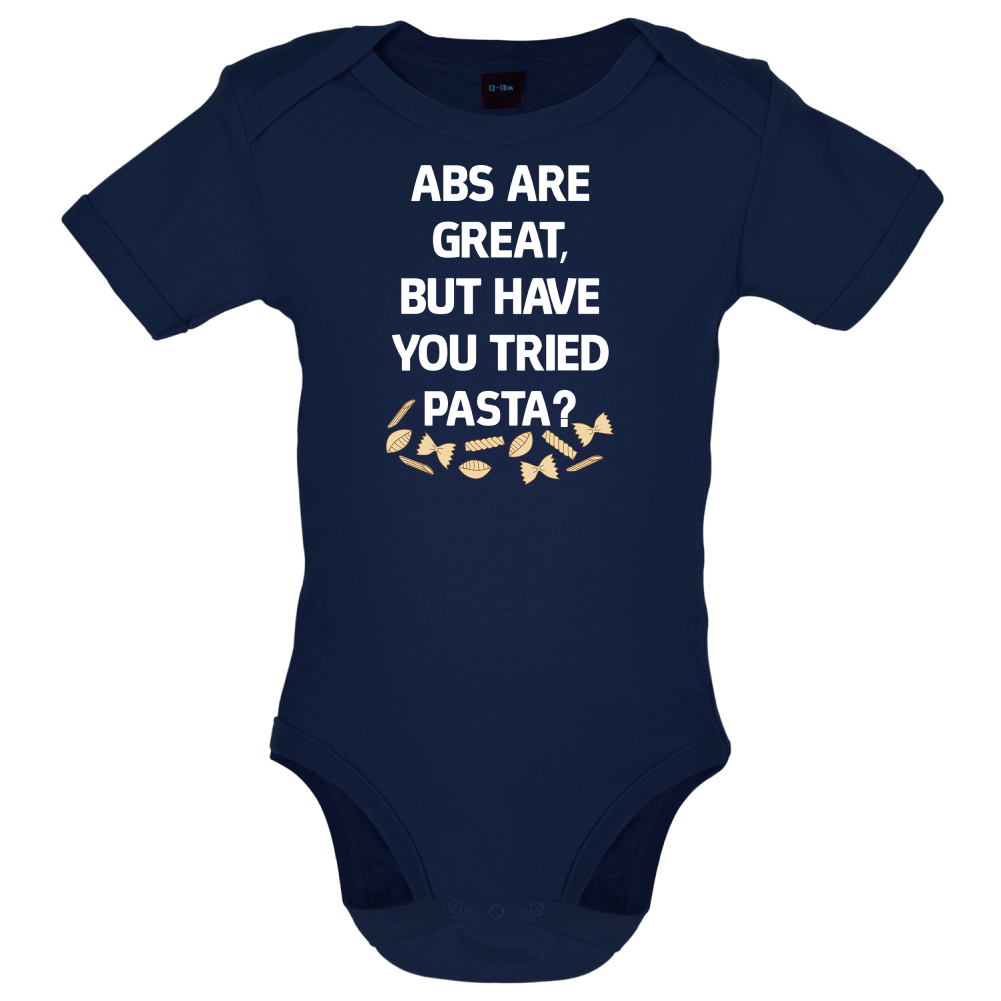 Abs Are Great, Pasta Baby T Shirt
