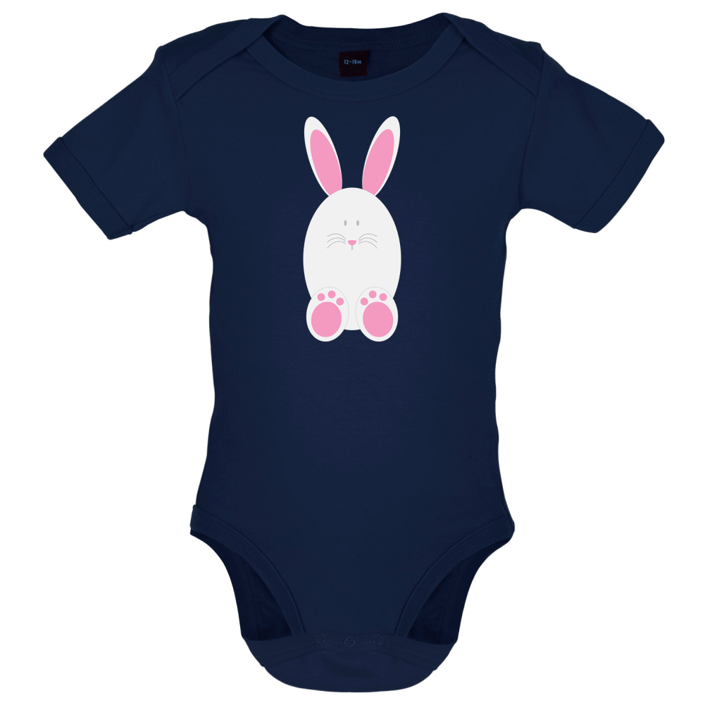 White Easter Bunny Baby T Shirt