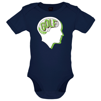 I Thiink About Golf Baby T Shirt