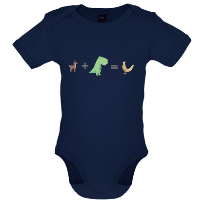T-Rex, Deer, Kangaroo Baby T Shirt