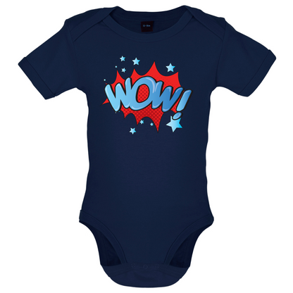 Wow! Word Art Baby T Shirt