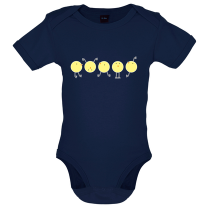 Yellow Chicks Baby T Shirt