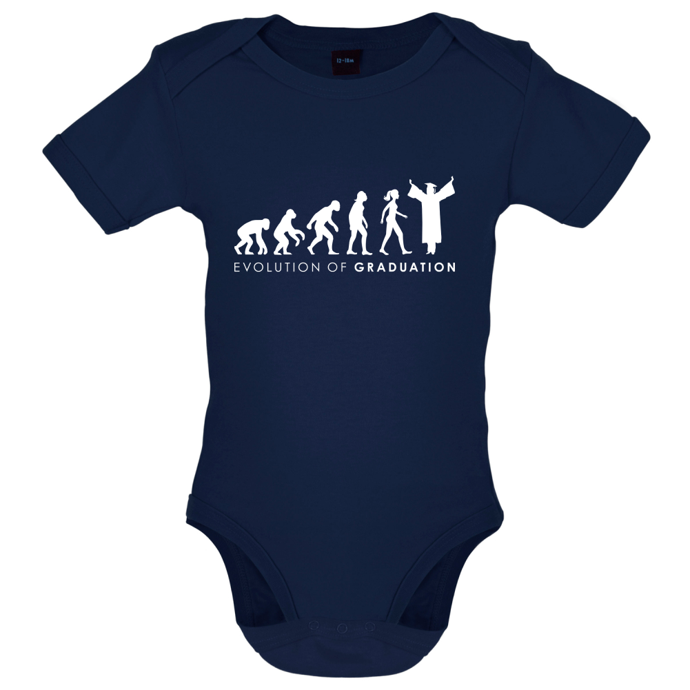 Evolution Of Woman Graduation Baby T Shirt