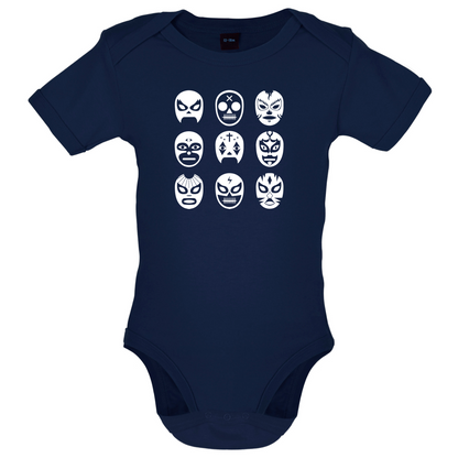 Lucha Masks  Baby T Shirt
